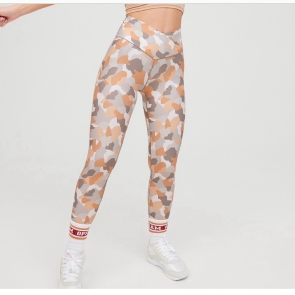 NWT Aerie real me high rise legging Large Crossover 7/8 cut